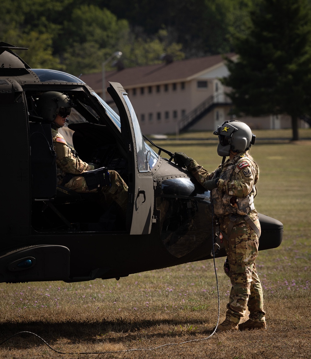 Army National Guard Medical Evacuation Training