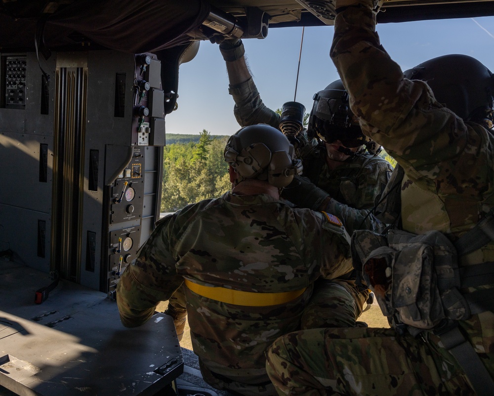 Army National Guard Medical Evacuation Training