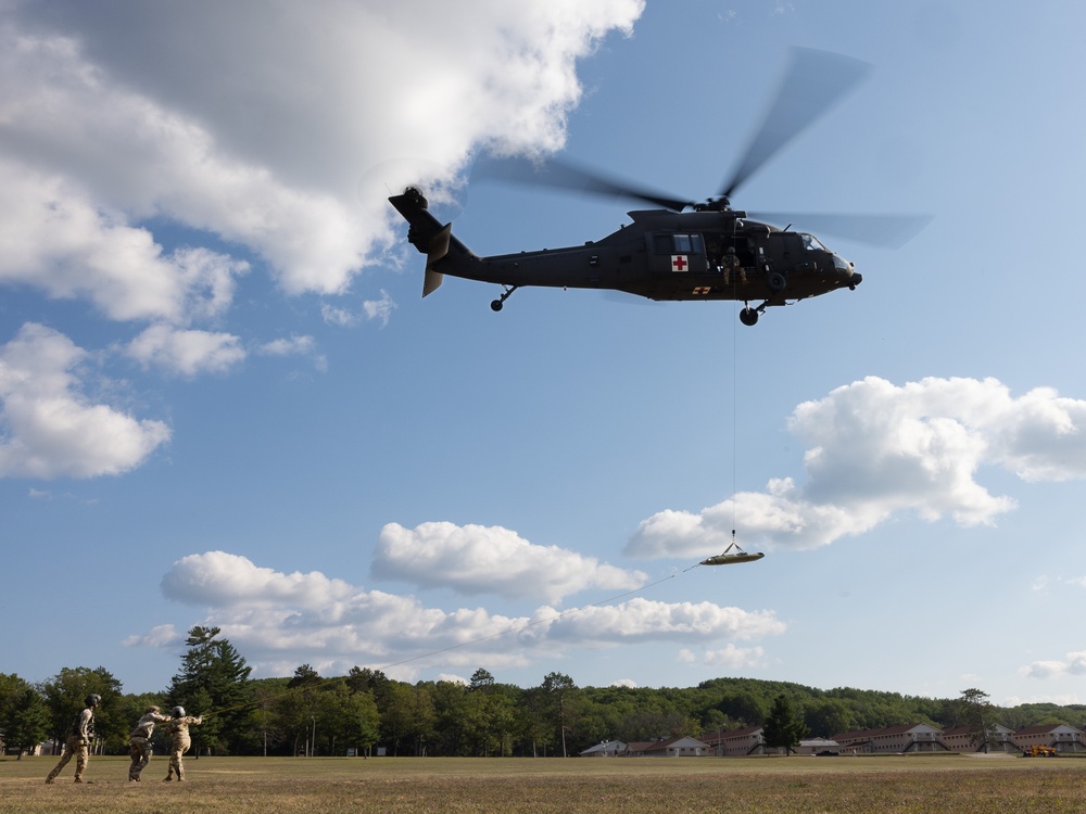 Army National Guard Medical Evacuation Training