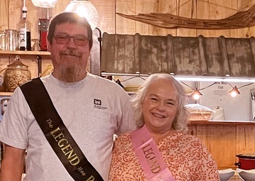 Officials recognize dynamic couple that spent decades supporting navigation