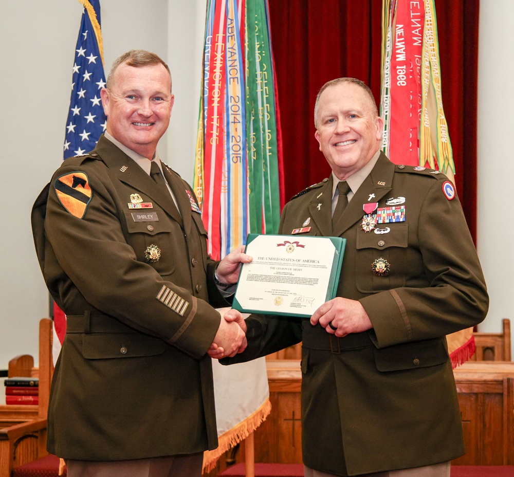 1st TSC commanding general hosts retirement ceremony