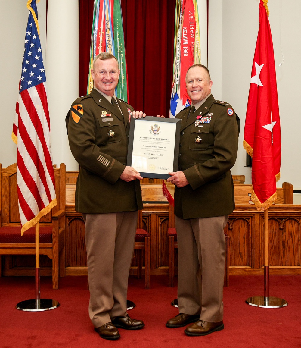 1st TSC commanding general hosts retirement ceremony