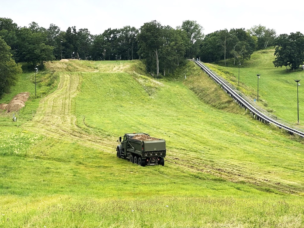 Army Reserve’s 702nd Engineers upgrades Fort McCoy’s Whitetail Ridge Ski Area with troop project