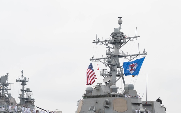USS Halsey Homecoming 2024