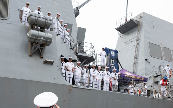 USS Halsey Homecoming 2024