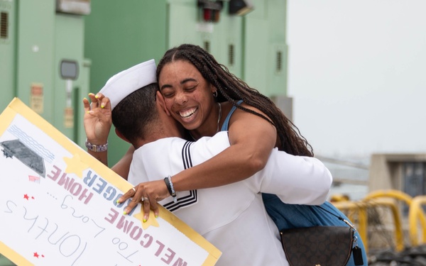 USS Halsey Homecoming 2024