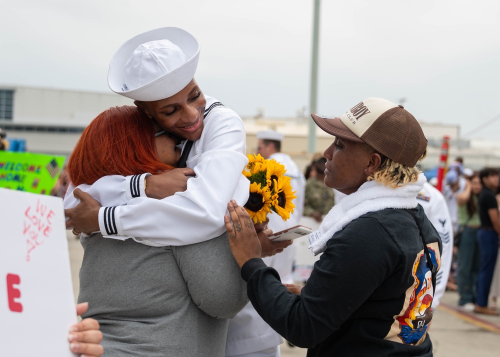 USS Halsey Homecoming 2024