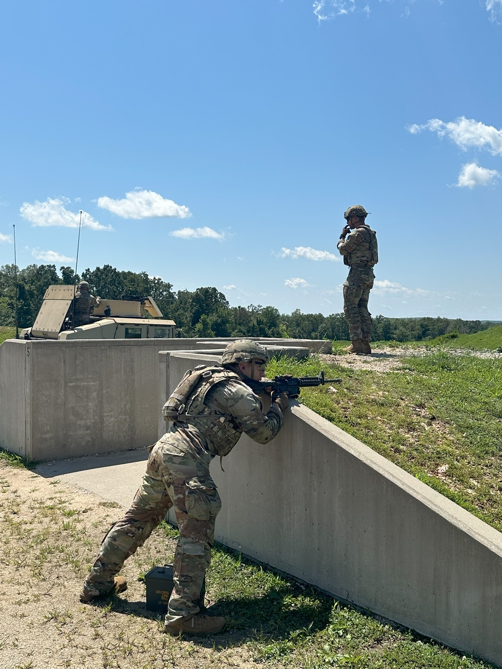 Aviation Center of Excellence competes in TRADOC Best Squad Competition 2024