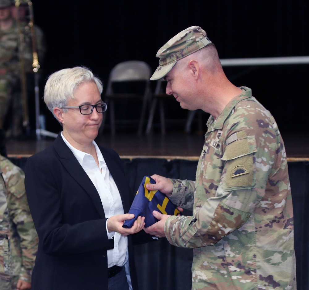 Oregon National Guard Soldiers Participate in Mobilization Ceremony Ahead of Deployment to the Balkans