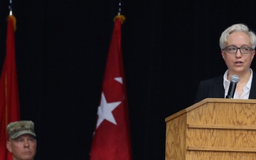 Oregon National Guard Soldiers Participate in Mobilization Ceremony Ahead of Deployment to the Balkans