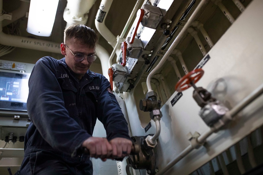 USS Tripoli Sailors Prepare for Ready-6