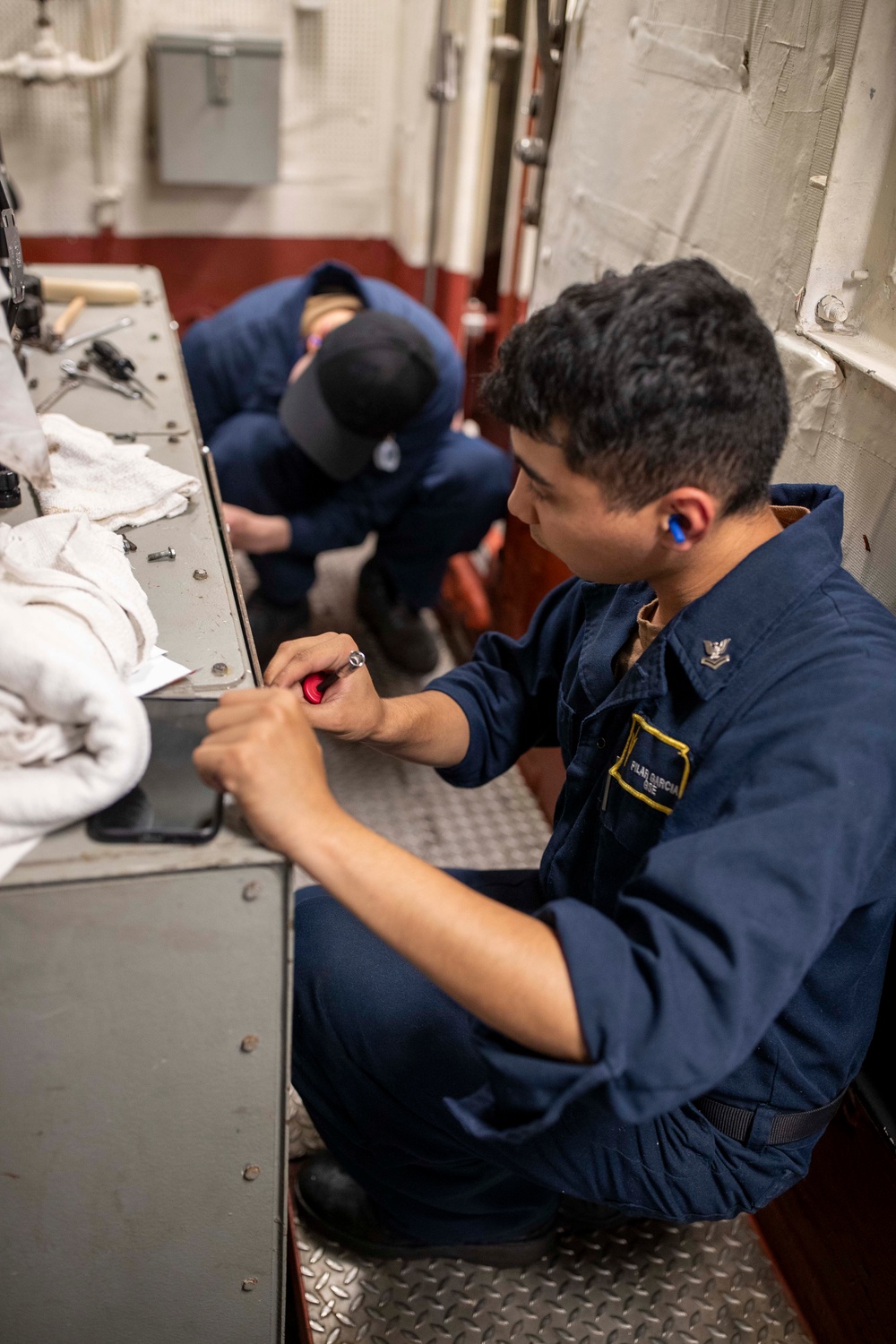 USS Tripoli Sailors Prepare for Ready-6