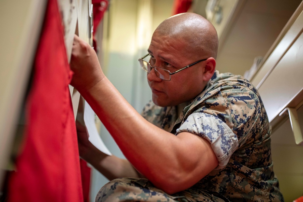 USS Tripoli Sailors Prepare for Ready-6