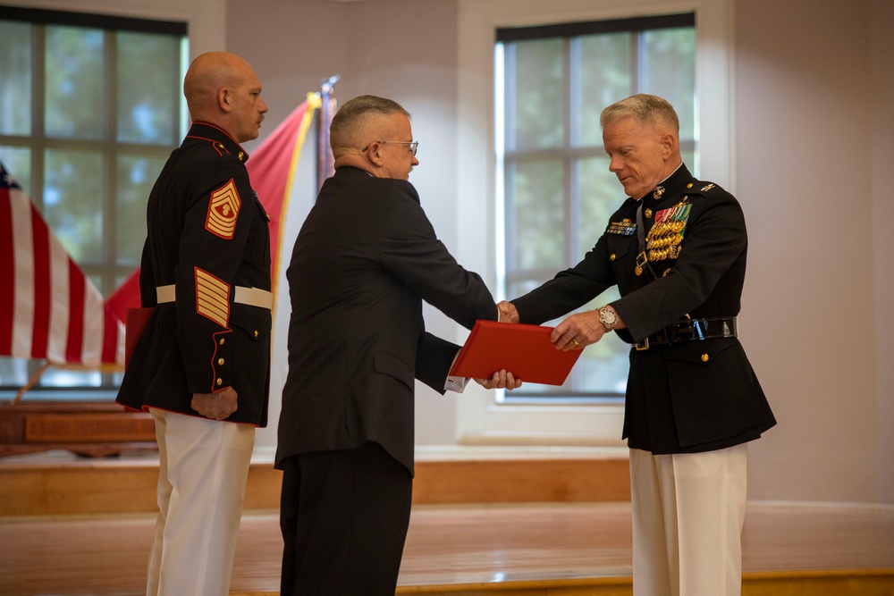 Col. Mullery retirement ceremony