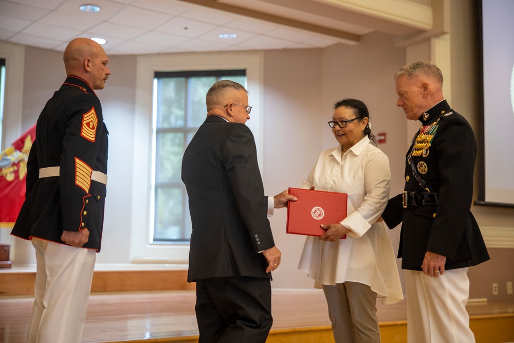 Col. Mullery retirement ceremony