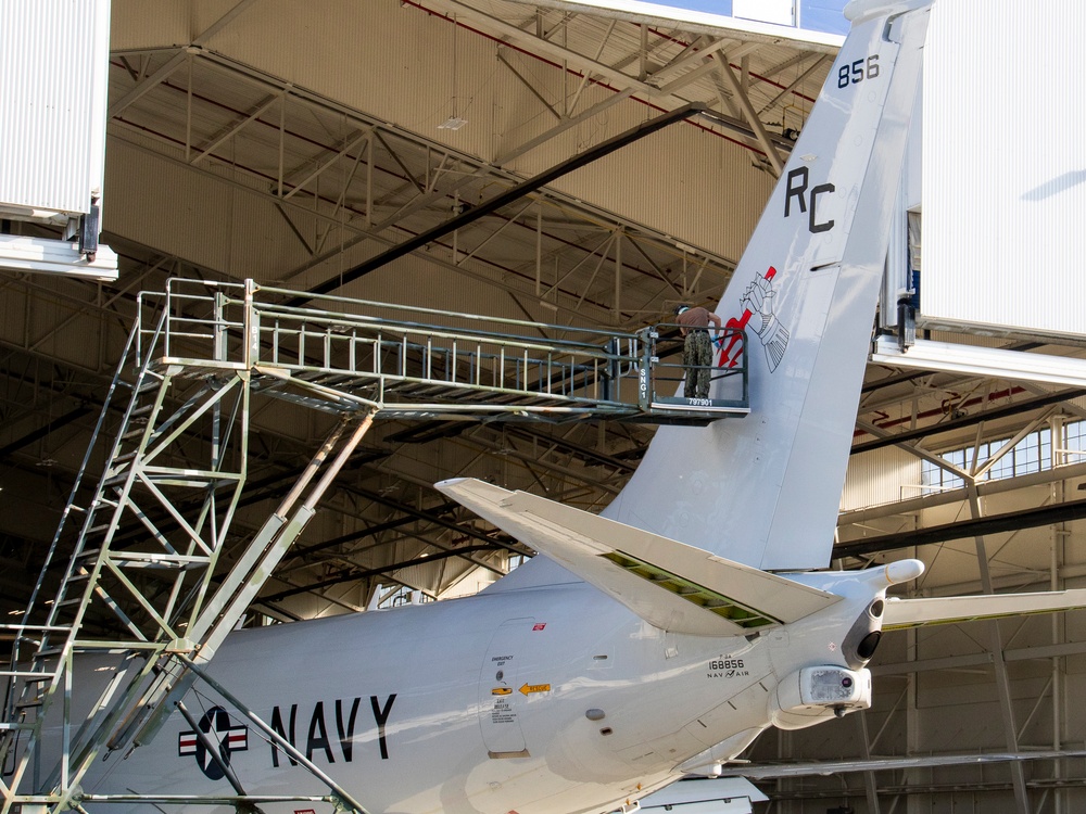 P-8A Poseidon ID Markings Touch Up