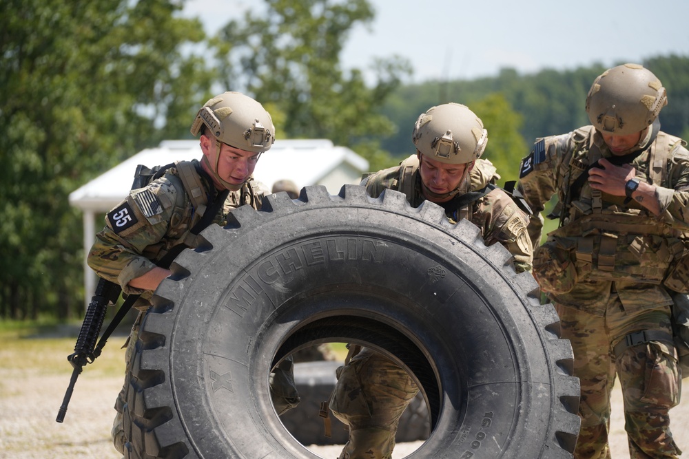 Maneuver Center of Excellence (MCoE) Day 6 of the 2024 TRADOC Best Squad Competition