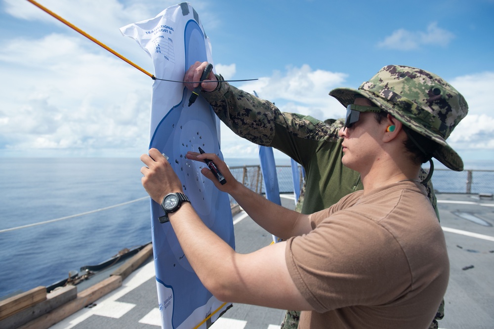 Blue Ridge Conducts a Live-Fire Exercise