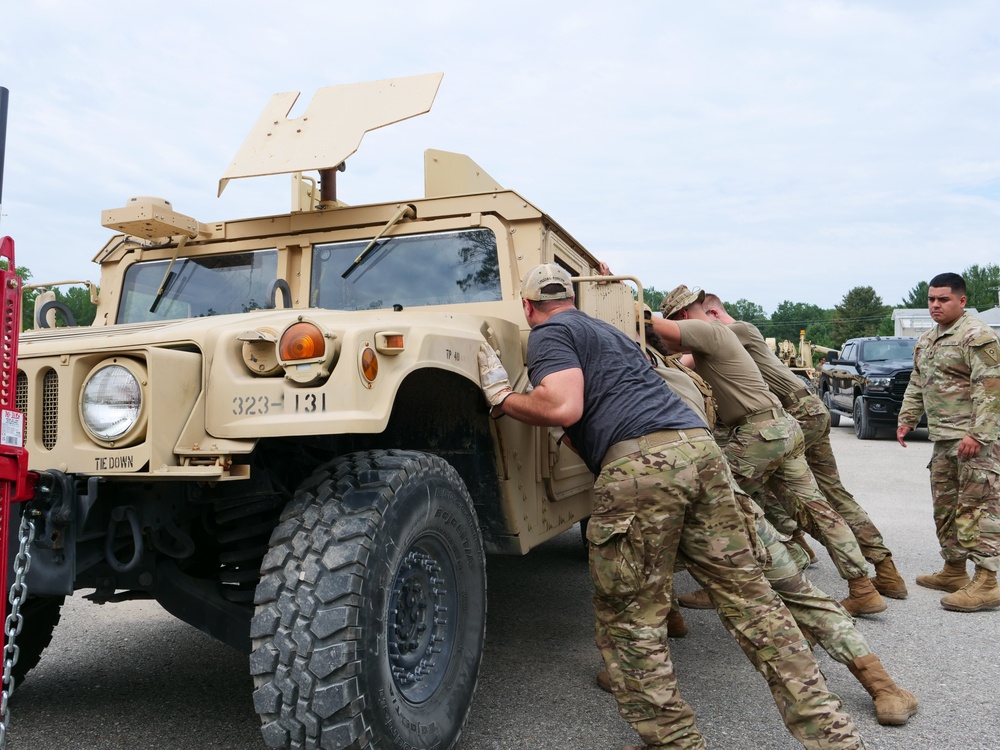 OHNG MP Company participates in Exercise Northern Strike