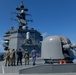 USS Blue Ridge Participates in a Sailor Transfer with the Japanese Maritime Self-Defense Force During Passing Exercise