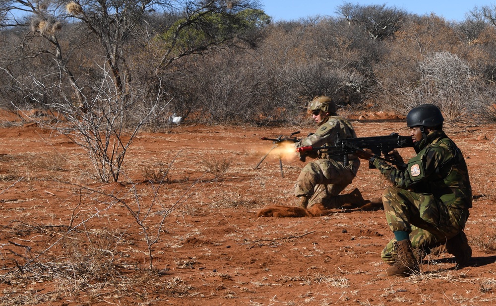 North Carolina National Guard, Botswana Defence Force conduct joint military demonstration at Southern Accord’s conclusion