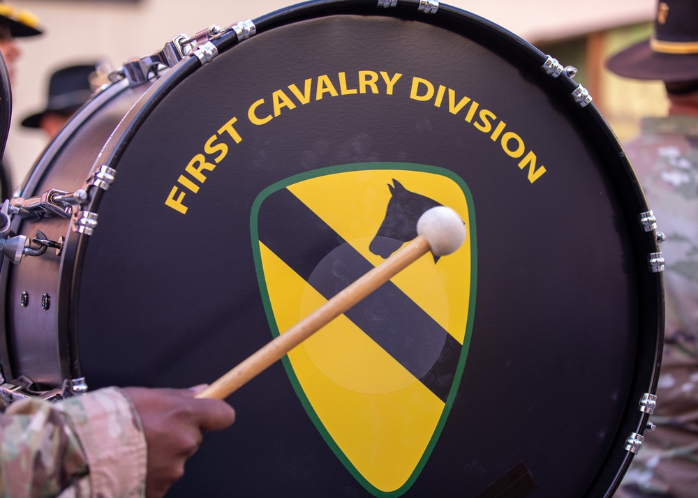 1st Cavalry Division Band Performs in Polish Ceramic Festival Parade