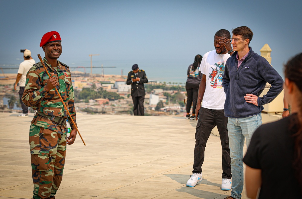 USS Hershel &quot;Woody&quot; Williams Visits Luanda, Angola