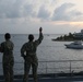 USNS Burlington Departs From Cartagena