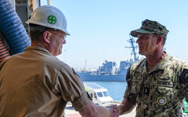 USS Essex In-Port Operations