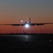 TU-2S Dragon Lady lands at dusk