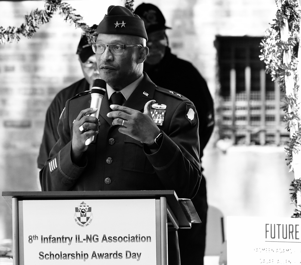 Two-Star General Returns to South Side Chicago to Inspire Youth at 8th Infantry Association Scholarship Ceremony