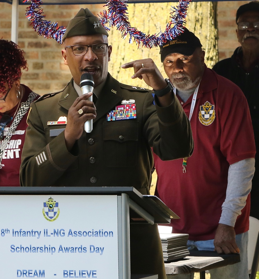 Two-Star General Returns to South Side Chicago to Inspire Youth at 8th Infantry Association Scholarship Ceremony