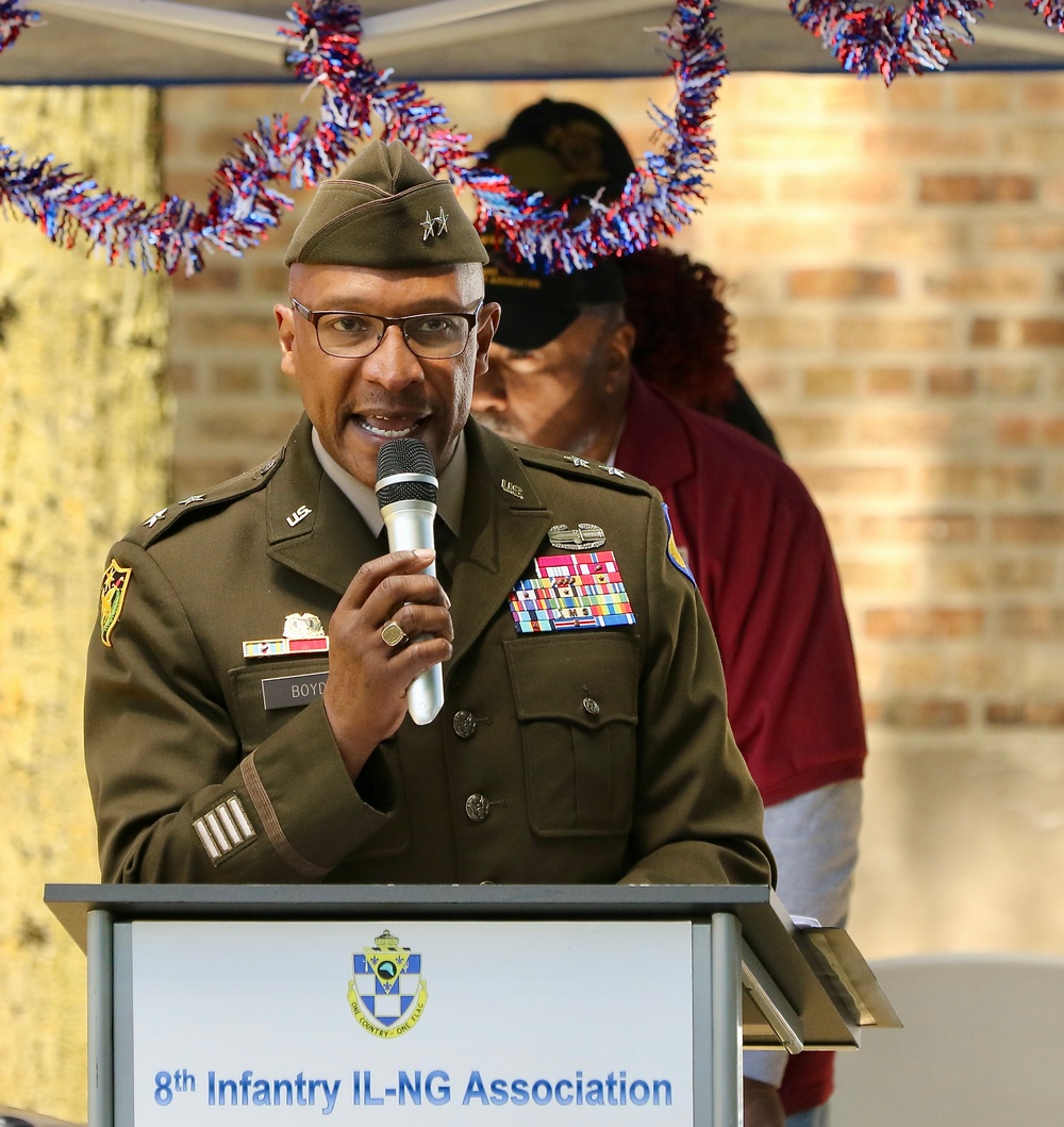 Two-Star General Returns to South Side Chicago to Inspire Youth at 8th Infantry Association Scholarship Ceremony