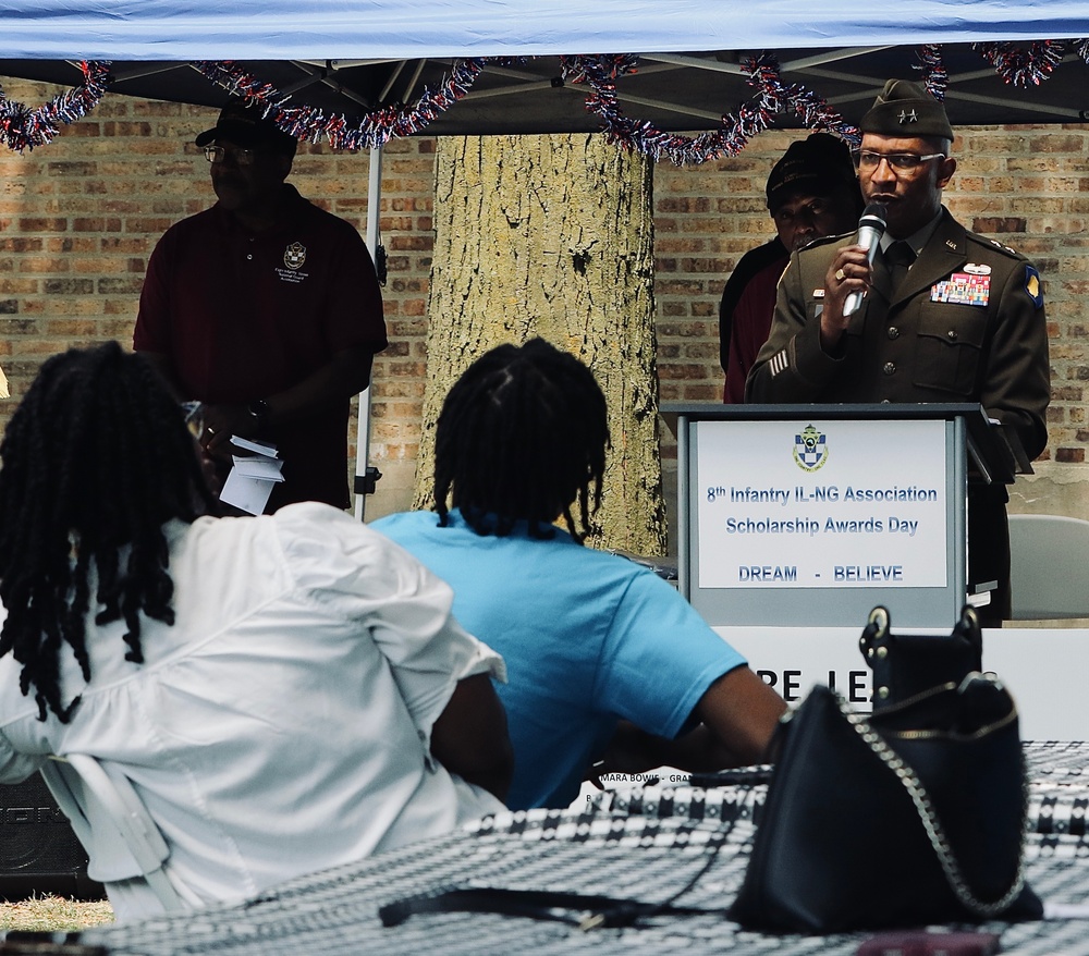 Two-Star General Returns to South Side Chicago to Inspire Youth at 8th Infantry Association Scholarship Ceremony