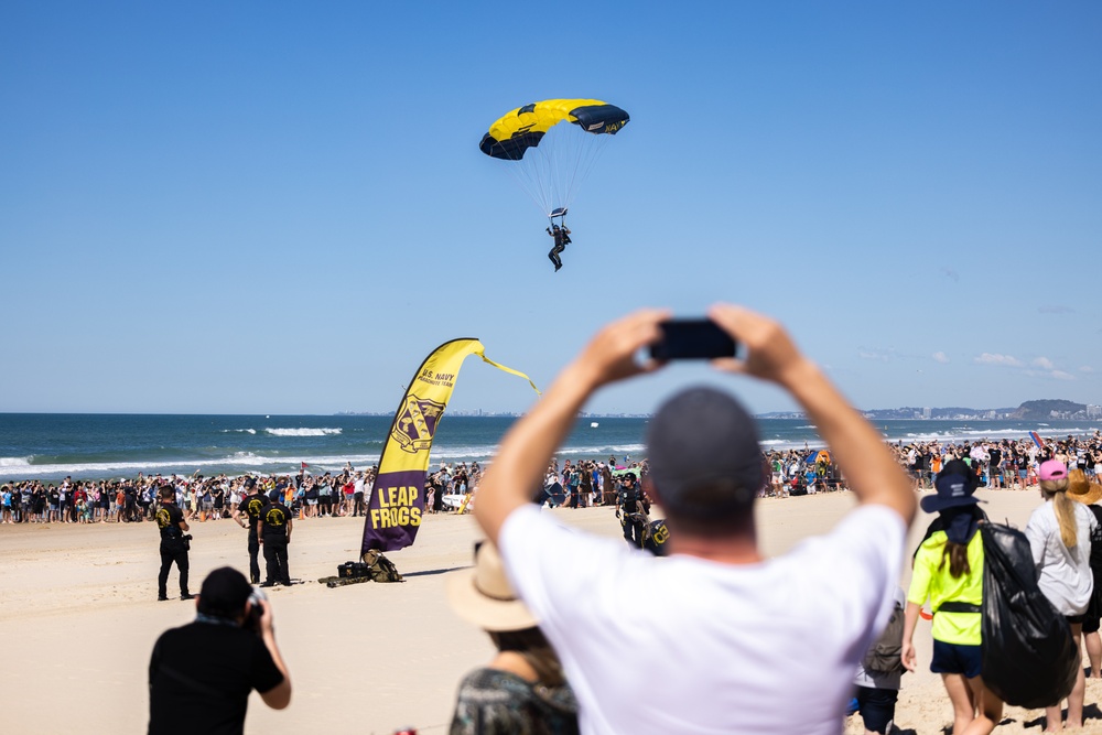 MRF-D 24.3: U.S. Marines, Sailors participate in Pacific Airshow Gold Coast