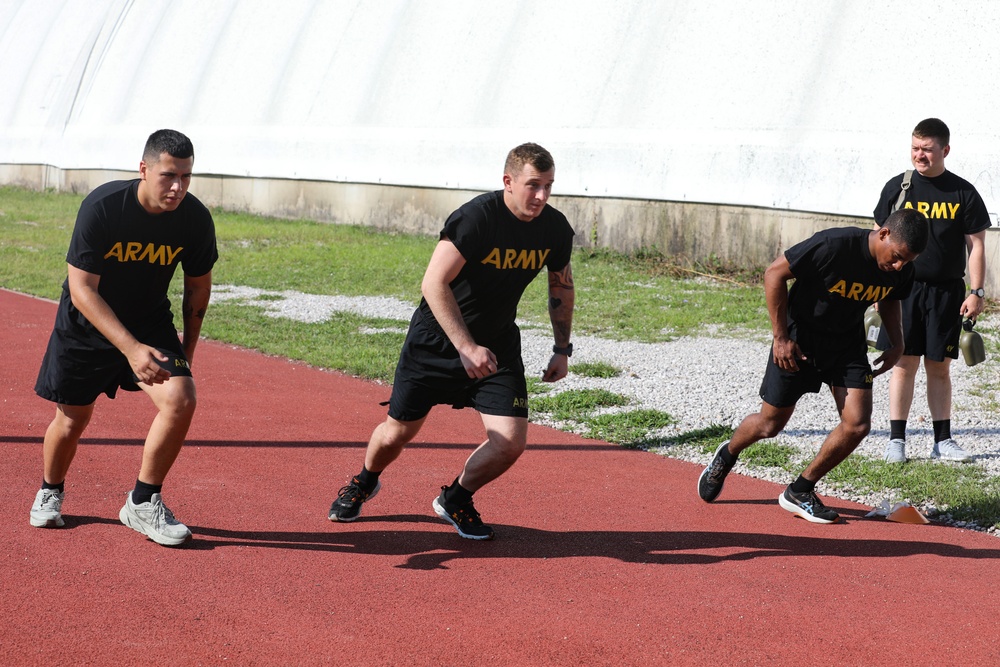 Intelligence Center of Excellence competes in TRADOC Best Squad Competition 2024