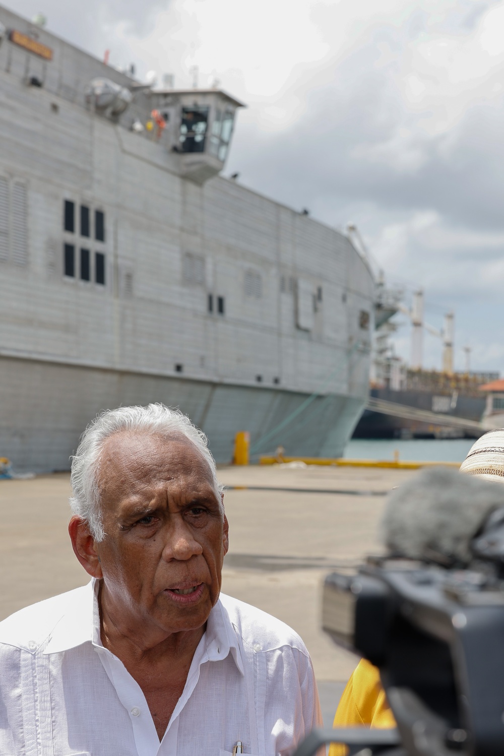 USNS Burlington (T-EPF 10) arrives in Colón, Panama as part of Continuing Promise 2024