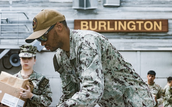 USNS Burlington (T-EPF 10) arrives in Colón, Panama as part of Continuing Promise 2024