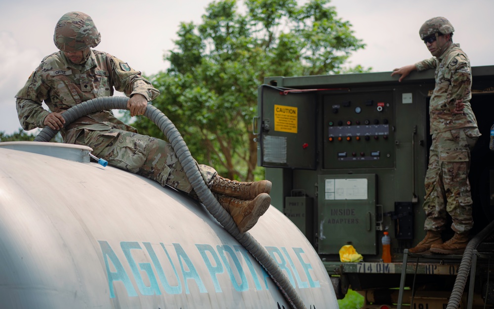 TF sustainment- Water resupply mission