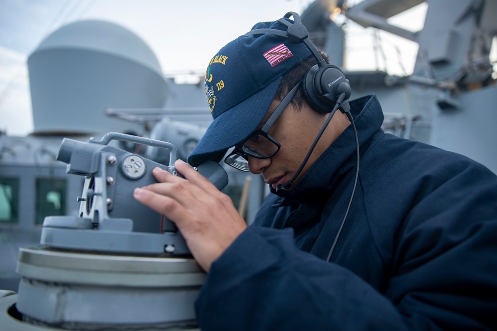 USS Delbert D. Black (DDG 119) participates in Operation NANOOK