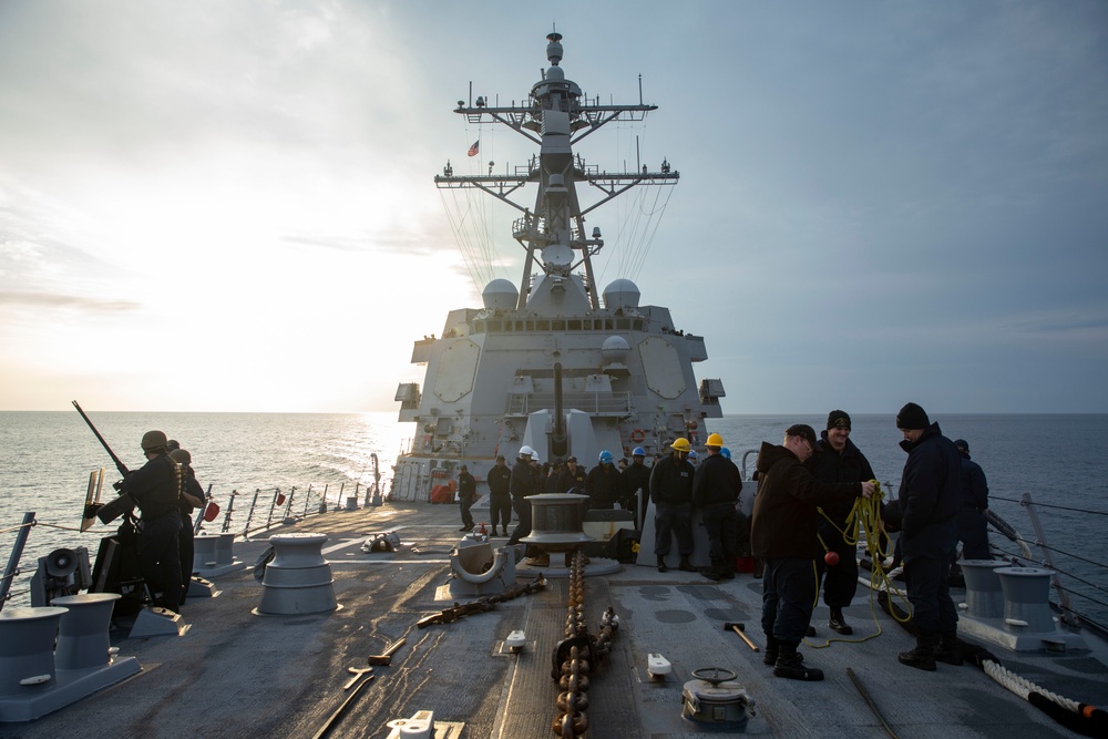 USS Delbert D. Black (DDG 119) participates in Operation NANOOK
