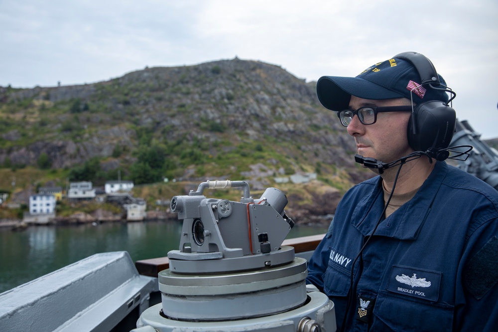 USS Delbert D. Black (DDG 119) participates in Operation NANOOK