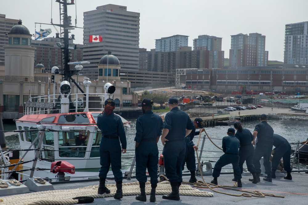 USS Delbert D. Black (DDG 119) Conducts a Sea and Anchor Evolution