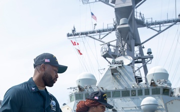 USS Delbert D. Black (DDG 119) Conducts a Sea and Anchor Evolution