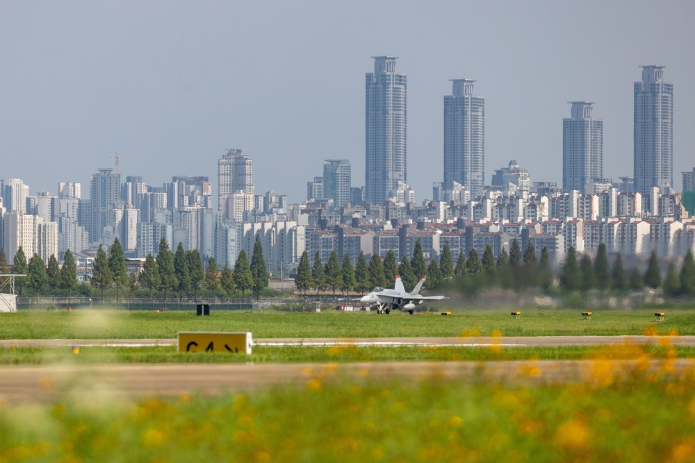 The Fighting Bengals Depart Suwon, South Korea and Return to MCAS Iwakuni