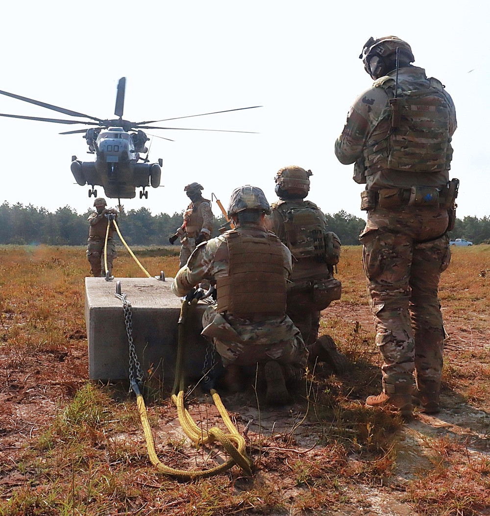 JB MDL- Joint Service Sling load training