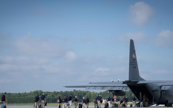 Dobbins Hosts Civic Leader Flight to Joint Base Charleston