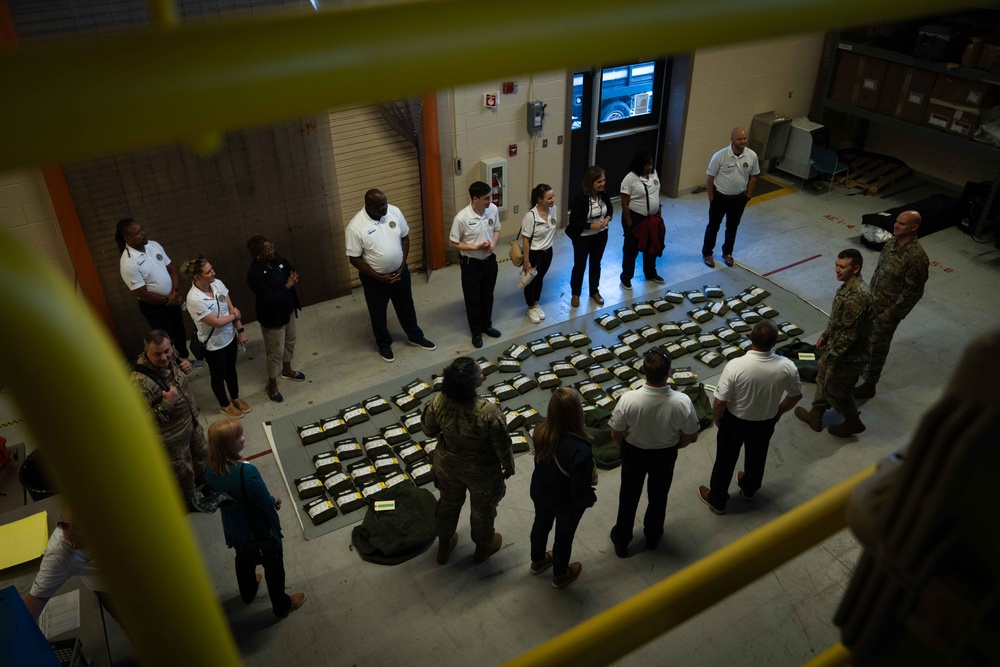 Dobbins Hosts Civic Leader Flight to Joint Base Charleston