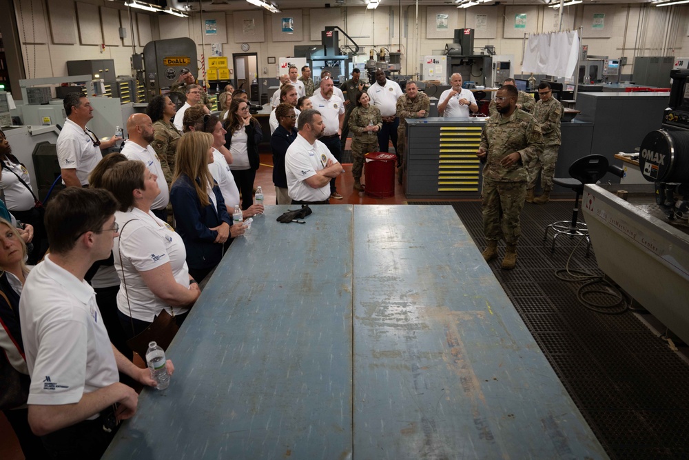 Dobbins Hosts Civic Leader Flight to Joint Base Charleston