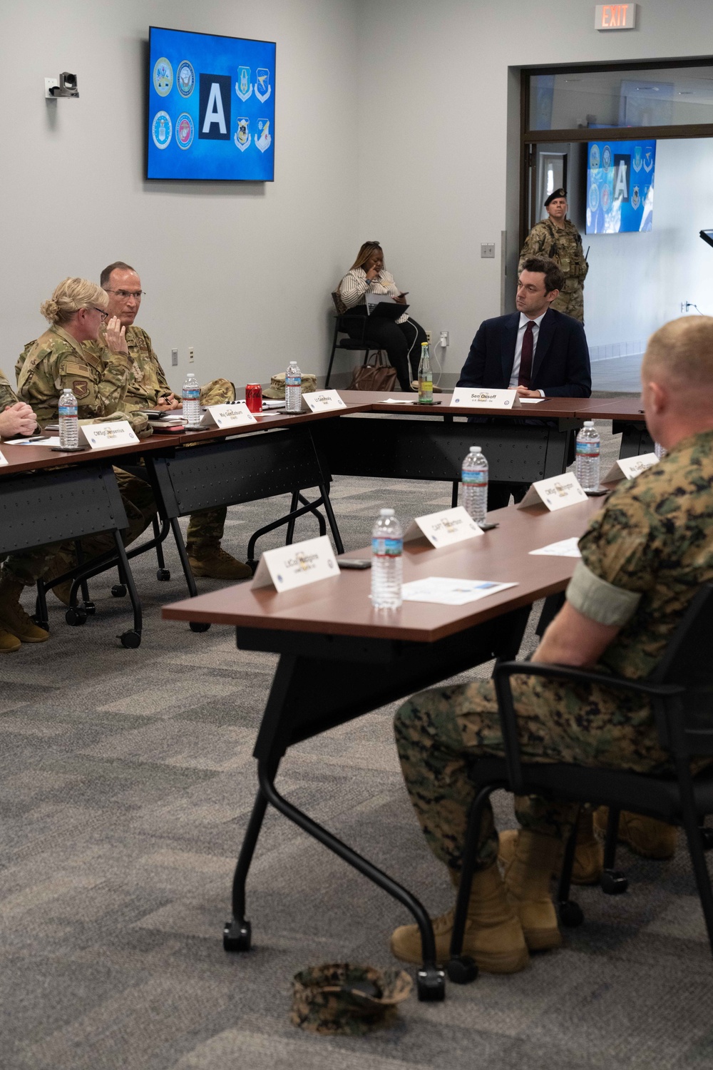 Sen. Ossoff Discusses Strategic Role of Air Force Reserves at Dobbins Air Reserve Base